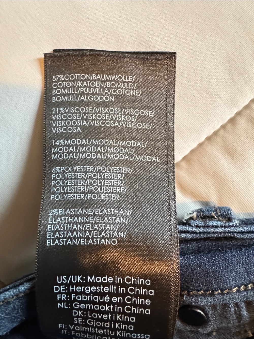 Liverpool Women's Skinny Jeans in Dark Blue Wash - Picture 5 of 5